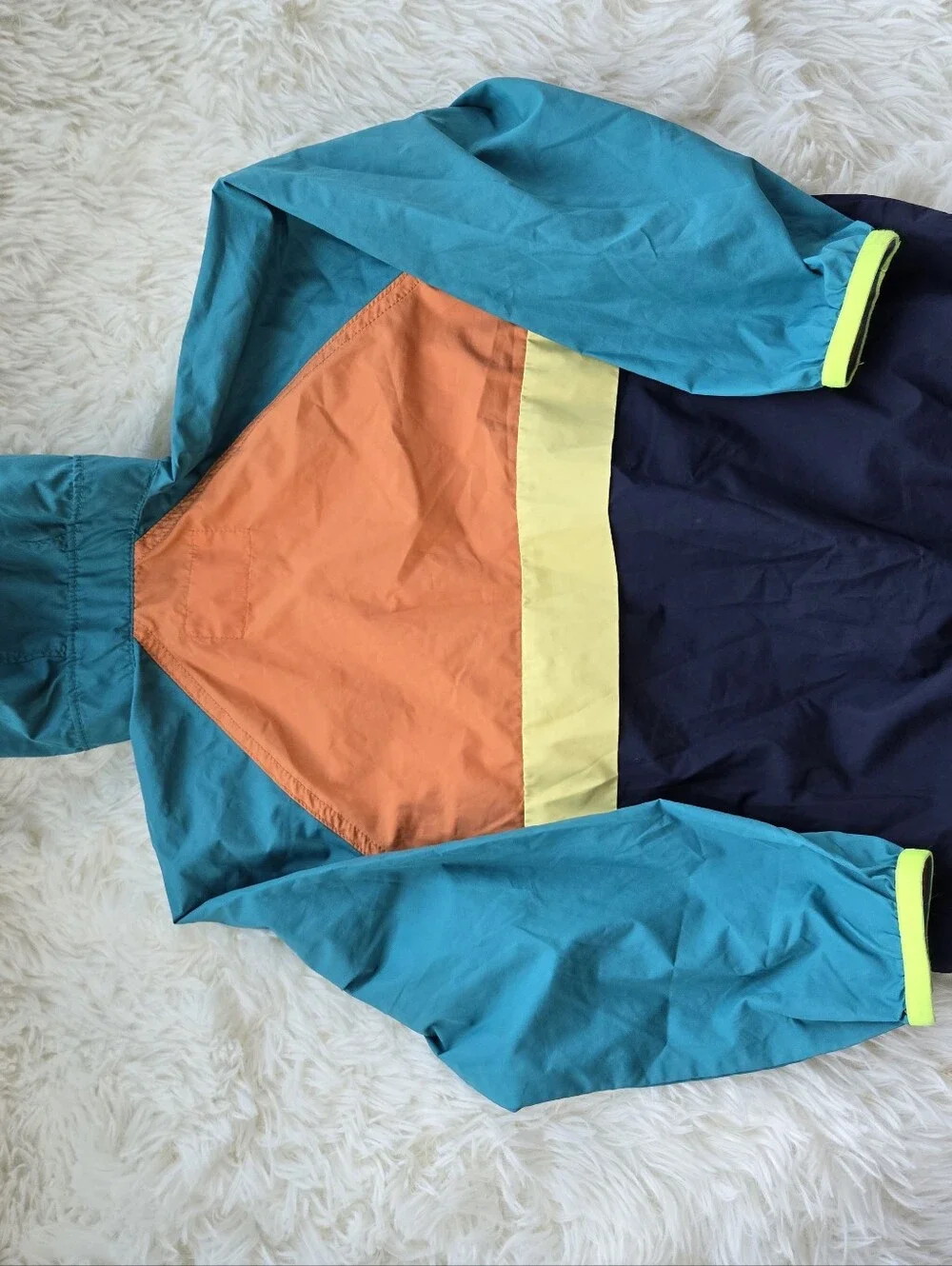 Sweet Pastel Colorblock Windbreaker XS (4)